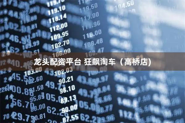龙头配资平台 狂飙淘车（高桥店)