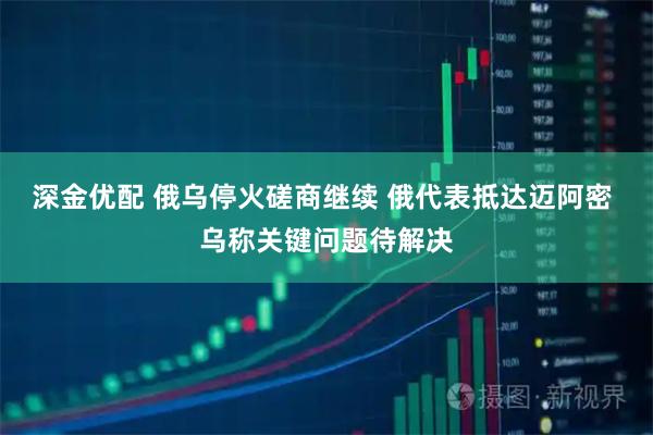 深金优配 俄乌停火磋商继续 俄代表抵达迈阿密 乌称关键问题待解决