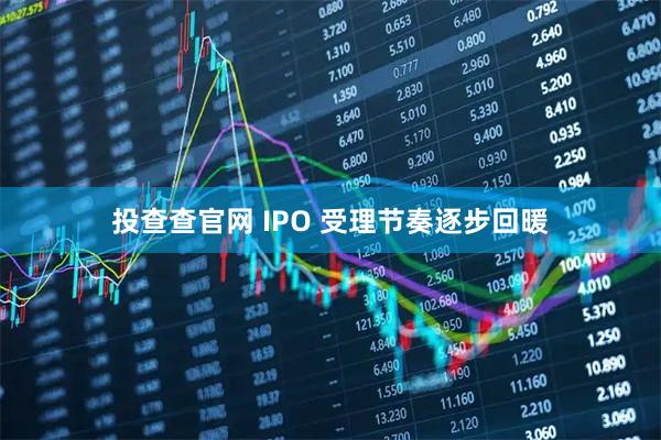 投查查官网 IPO 受理节奏逐步回暖